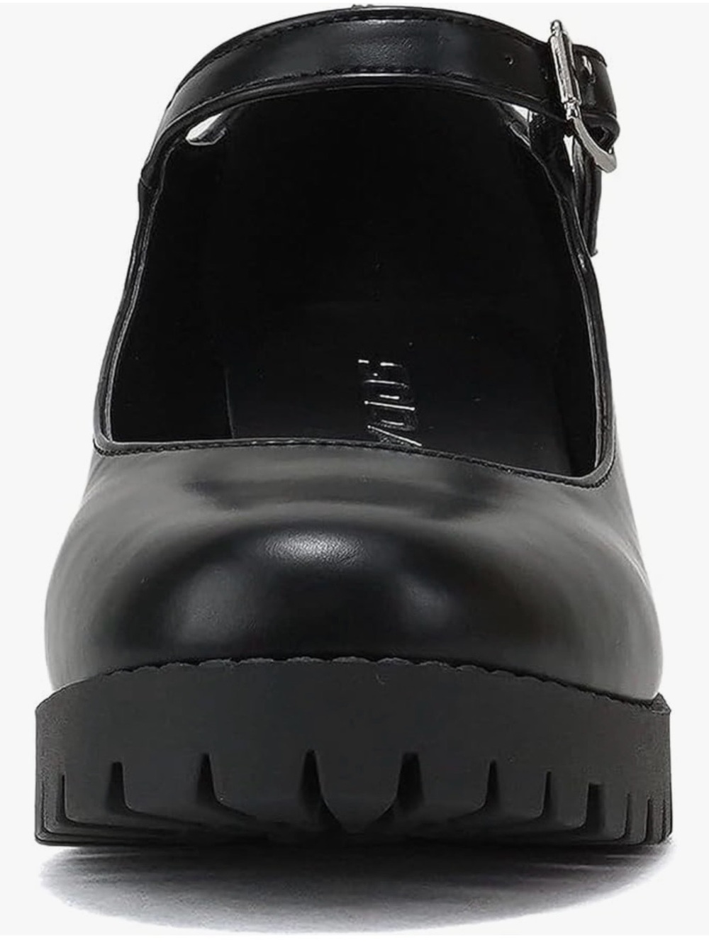 Soda Black Mary Jane Lug Sole Block Heels-NWOT Size 9 - Picture 9 of 11